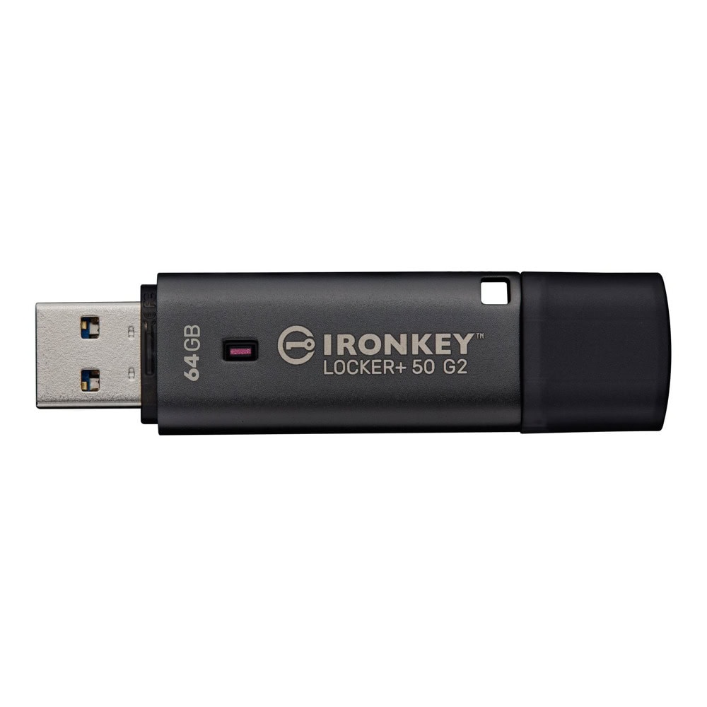 kingston 64gb ironkey locker+ 50 g2 iklp50g2/64gb | JAR Computers kingston 64gb ironkey locker+ 50 g2 iklp50g2/64gb