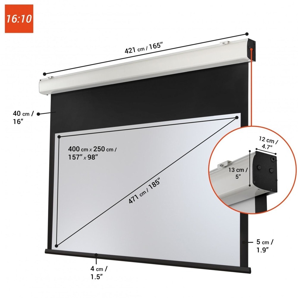 Celexon Electric Expert XL 400x250 cm