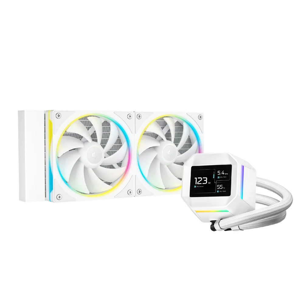 DeepCool LM240 WH R-LM240-WHDMMC-1 | JAR Computers DeepCool LM240 WH R-LM240-WHDMMC-1