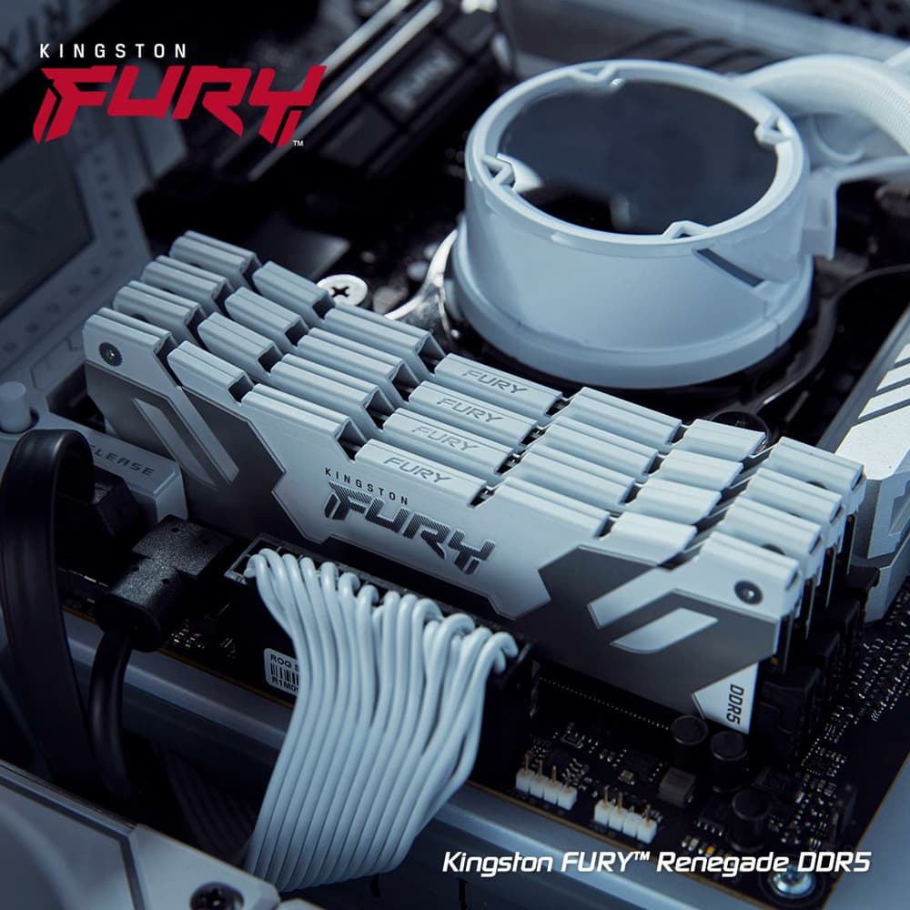 Kingston Fury Renegade White 32GB(2x16GB) DDR5 680