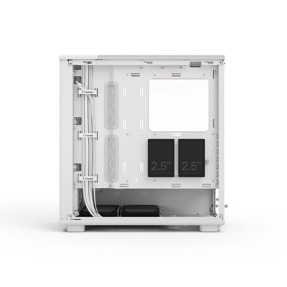 Кутия Fractal Design Epoch White TG CLEAR