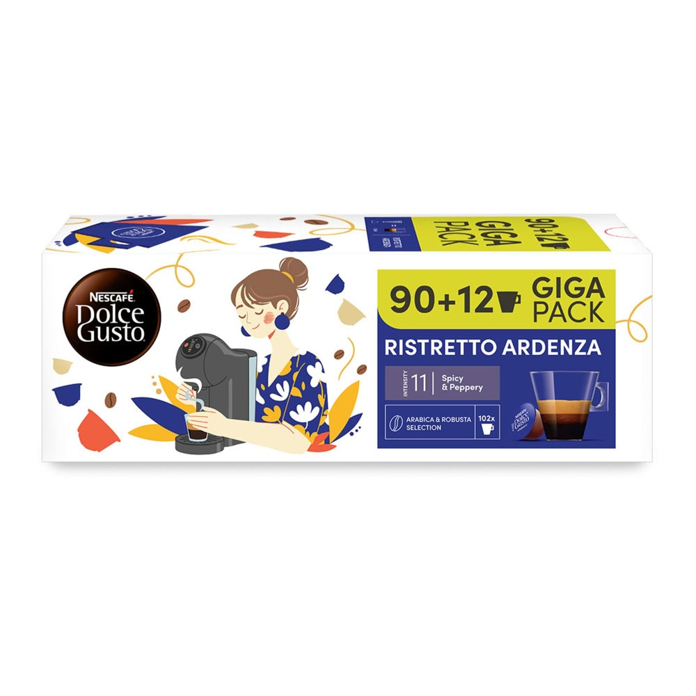 dolce gusto ristretto ardenza giga pack 90+12 | JAR Computers dolce gusto ristretto ardenza giga pack 90+12