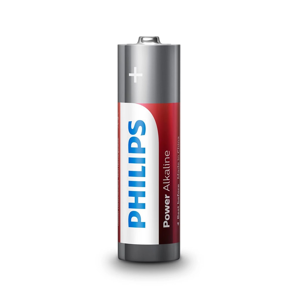 Батерии алкални Philips Power AA, 1.5V, 6 бр. | JAR Computers Батерии алкални Philips Power AA, 1.5V, 6 бр.
