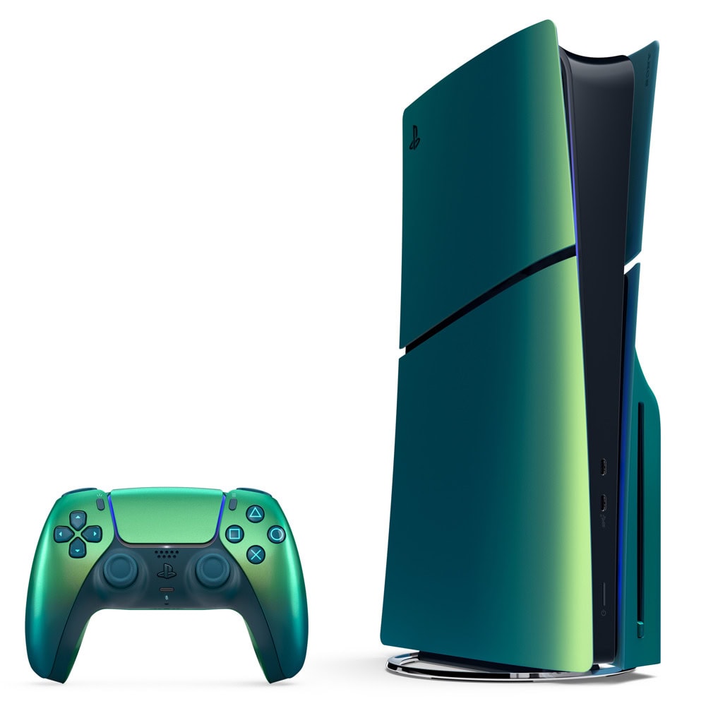 PS5 Console Covers (slim) - Chroma Teal