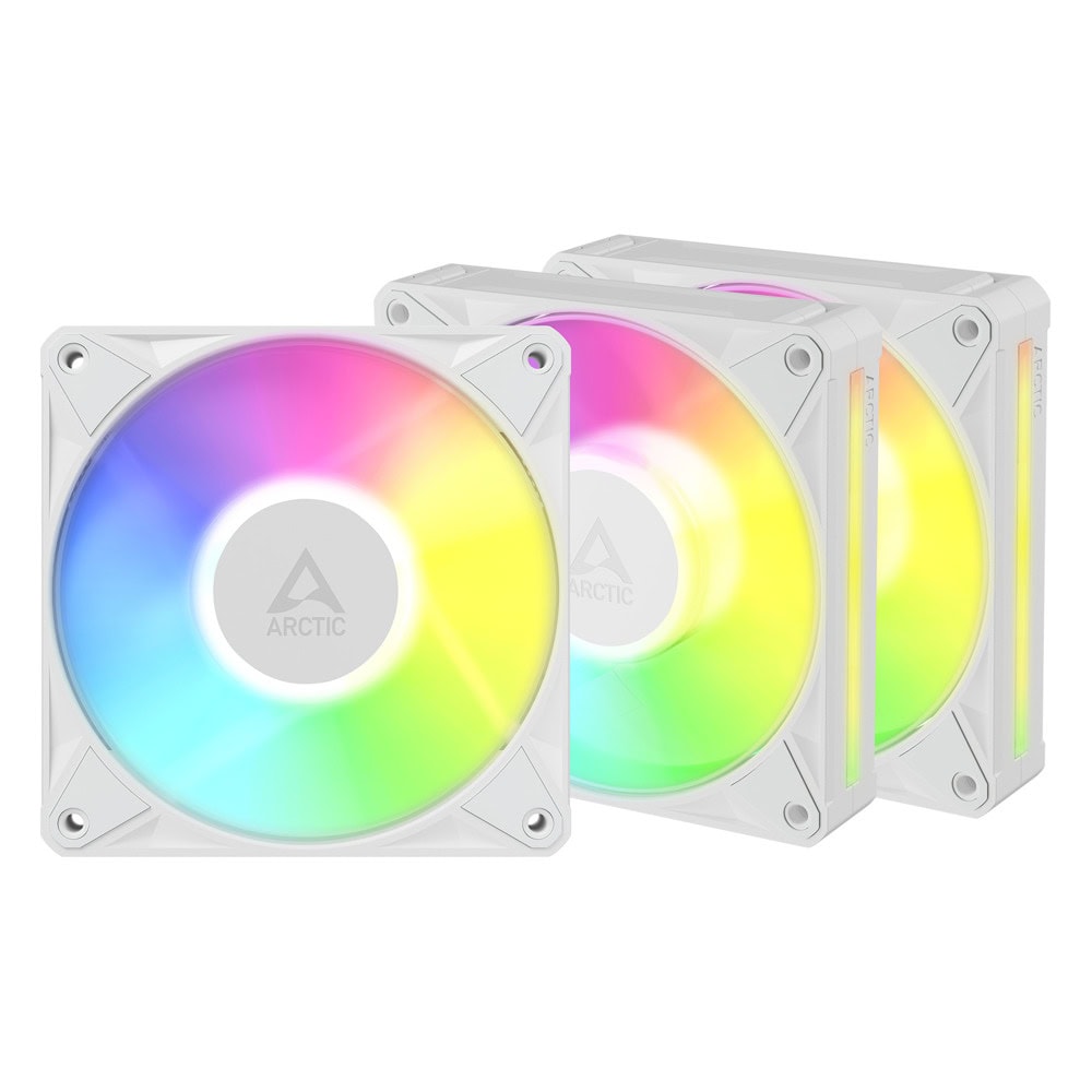 arctic bionix p12 a-rgb 3-pack white acfan00338a