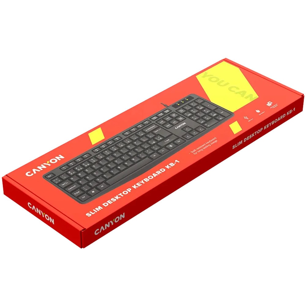 Canyon Simple keyboard CNE-CKEY01-BG