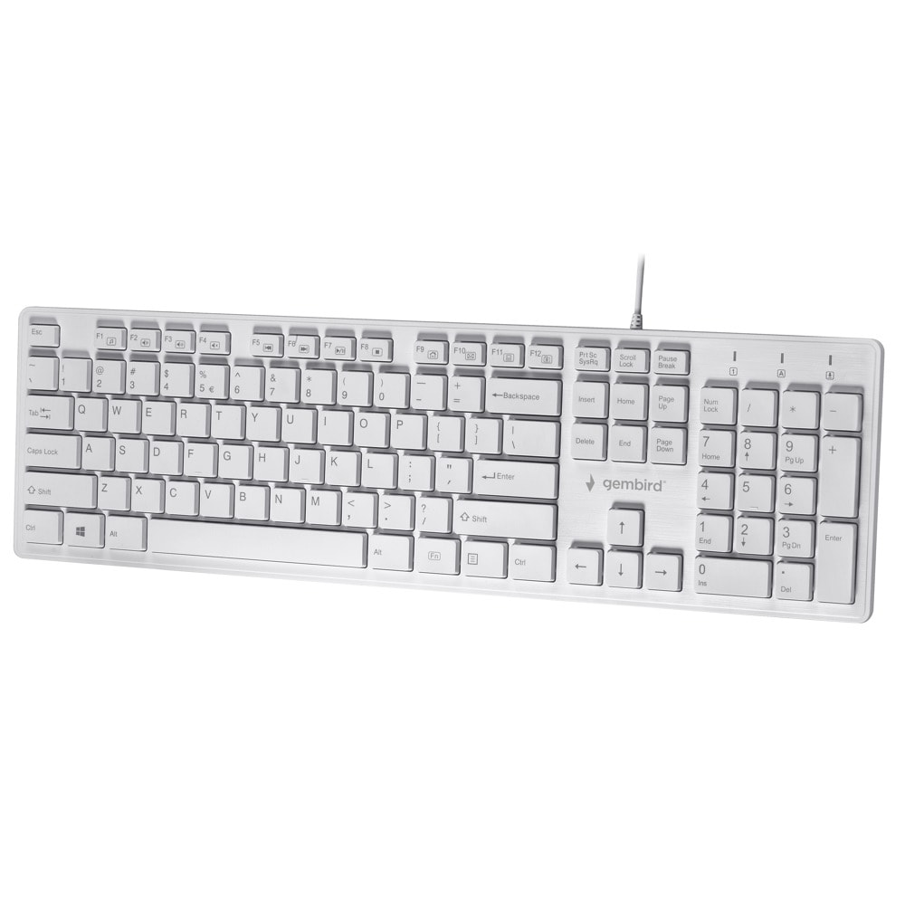 Клавиатура Gembird KB-MCH-03-W white