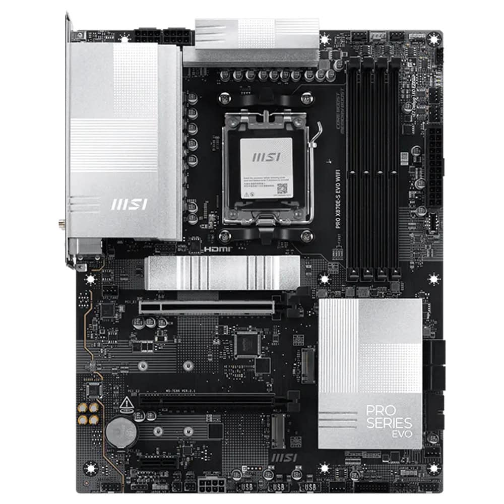 MSI PRO X870E-S EVO WIFI 911-7E86-003 | JAR Computers MSI PRO X870E-S EVO WIFI 911-7E86-003