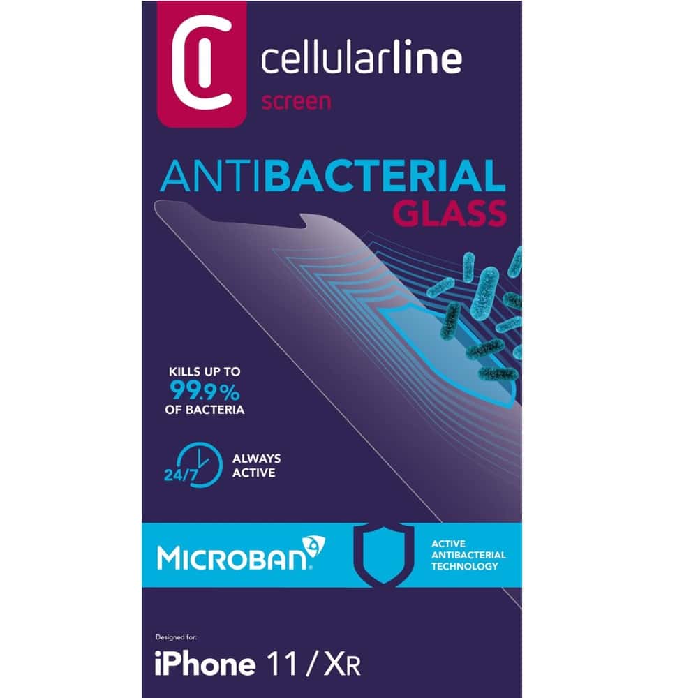 Cellularline Microban TG for iPhone 11/ XR