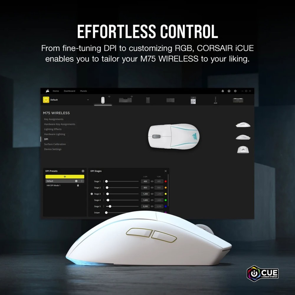 Corsair M75 Wireless Lightweight