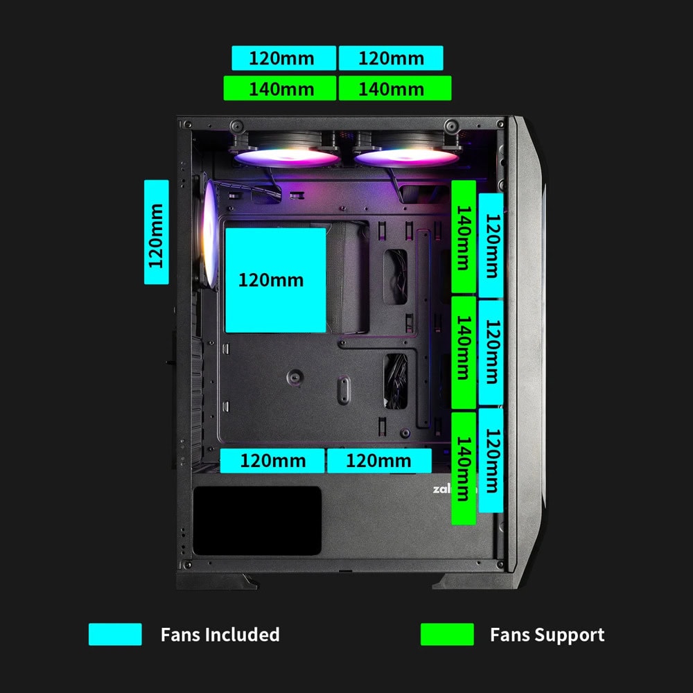 Zalman N7 PLUS Black