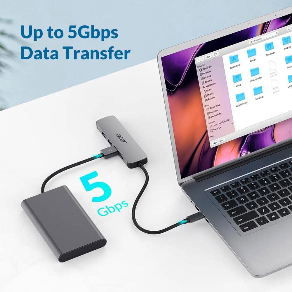 Acer 5-in-1 Type-C Dongle HP.DSCAB.021