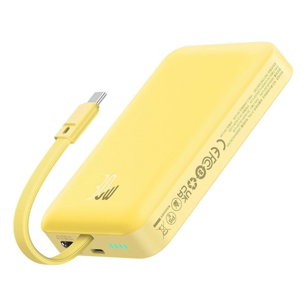 Baseus Magnetic Mini 10000mAh 20W yellow