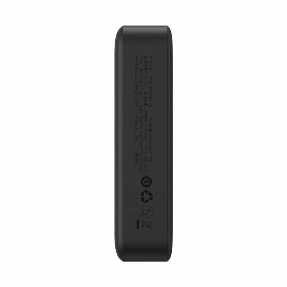 baseus magnetic mini wireless black