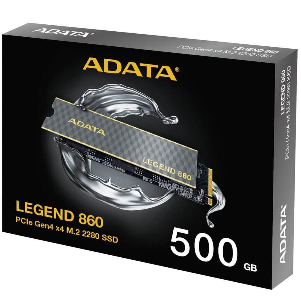 A-Data LEGEND 860 PCIe Gen4 500GB SLEG-860-500GCS