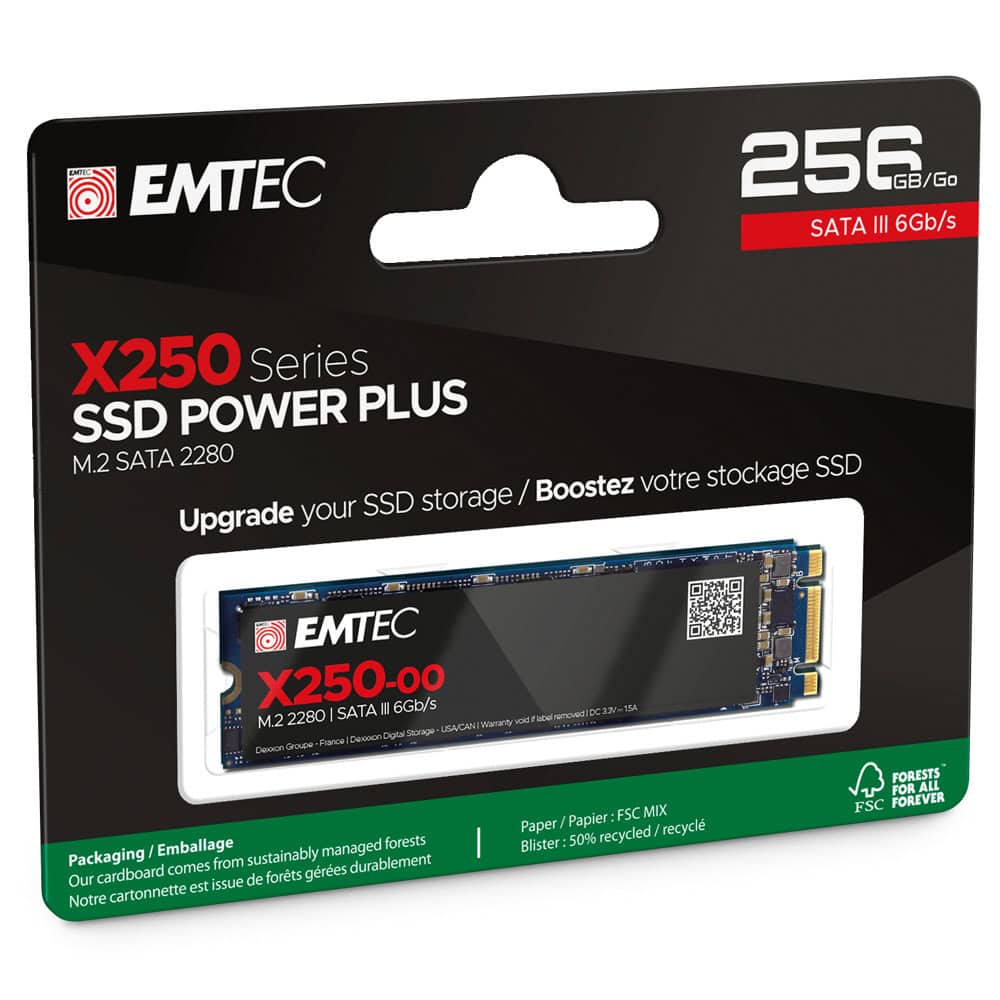 EMTEC X250 256GB ECSSD256GX250 | JAR Computers EMTEC X250 256GB ECSSD256GX250