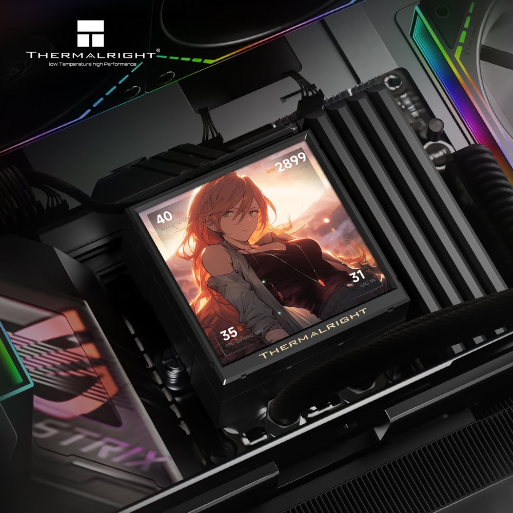 thermalright peerless vision 360 argb black | JAR Computers thermalright peerless vision 360 argb black