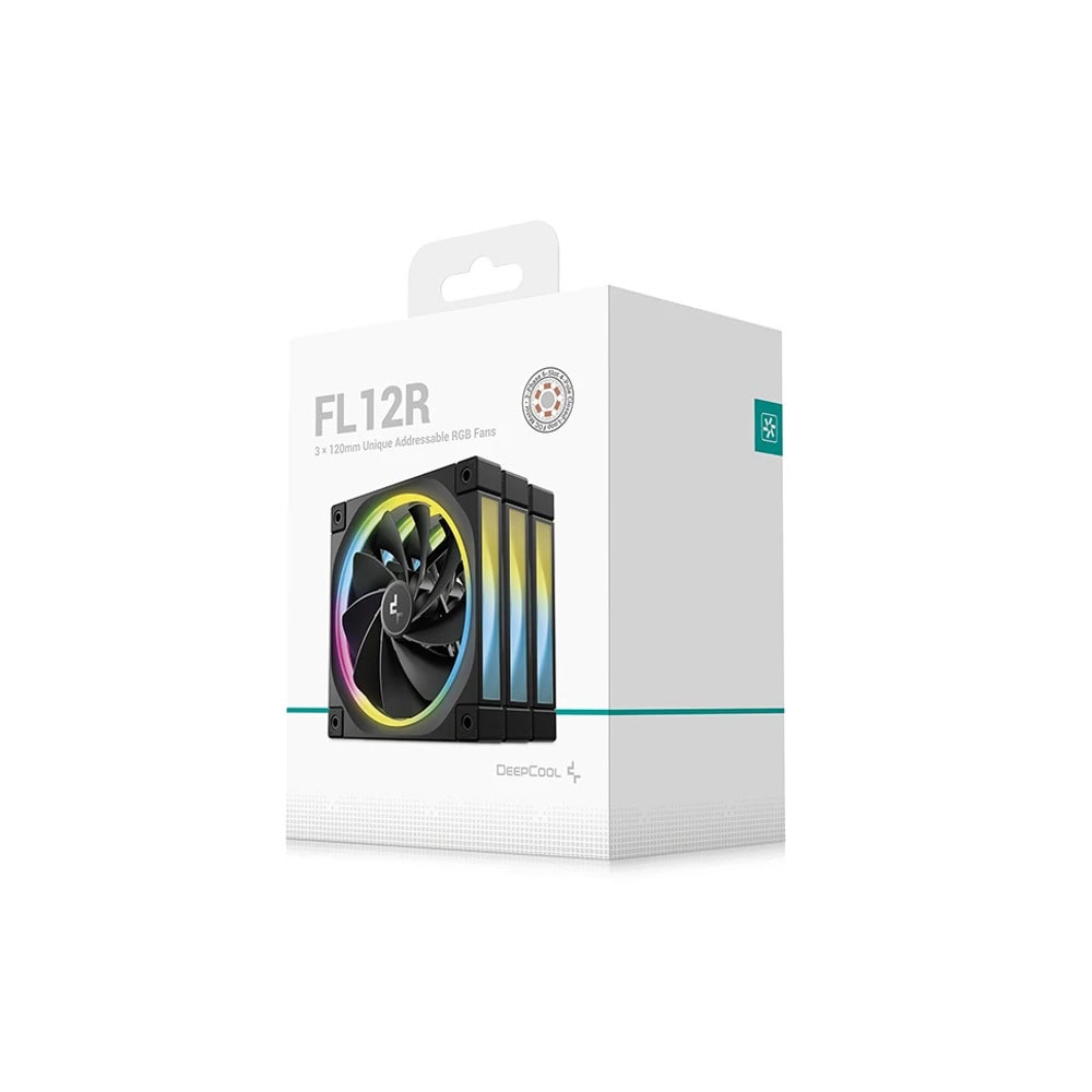 Вентилатори 120mm DeepCool FL12R черни