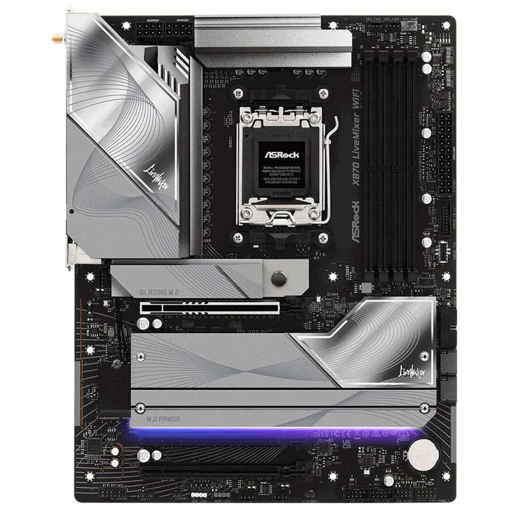 ASRock X870 LiveMixer WiFi | JAR Computers ASRock X870 LiveMixer WiFi