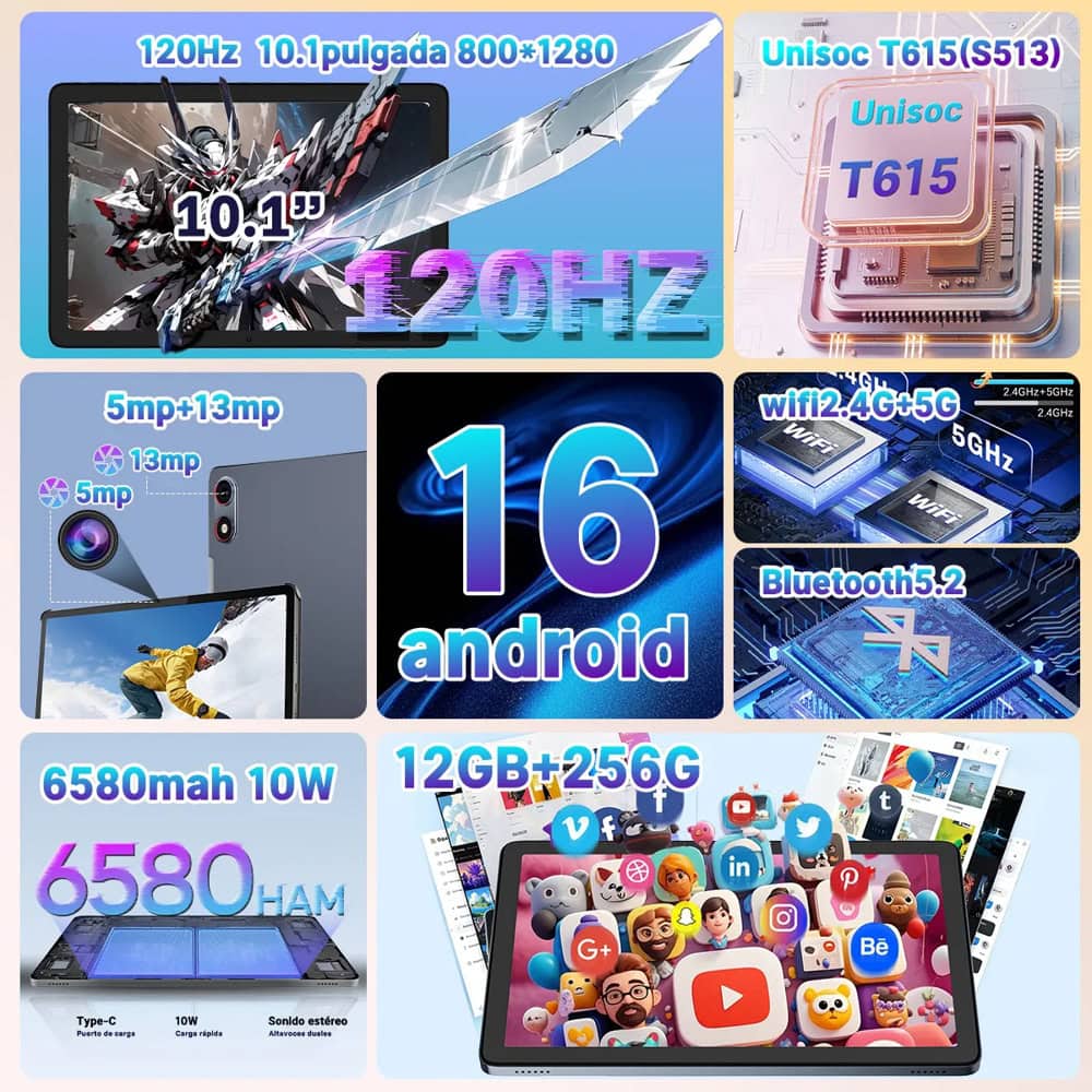 Hotwav Pad 13 128GB/4GB Twilight Grey