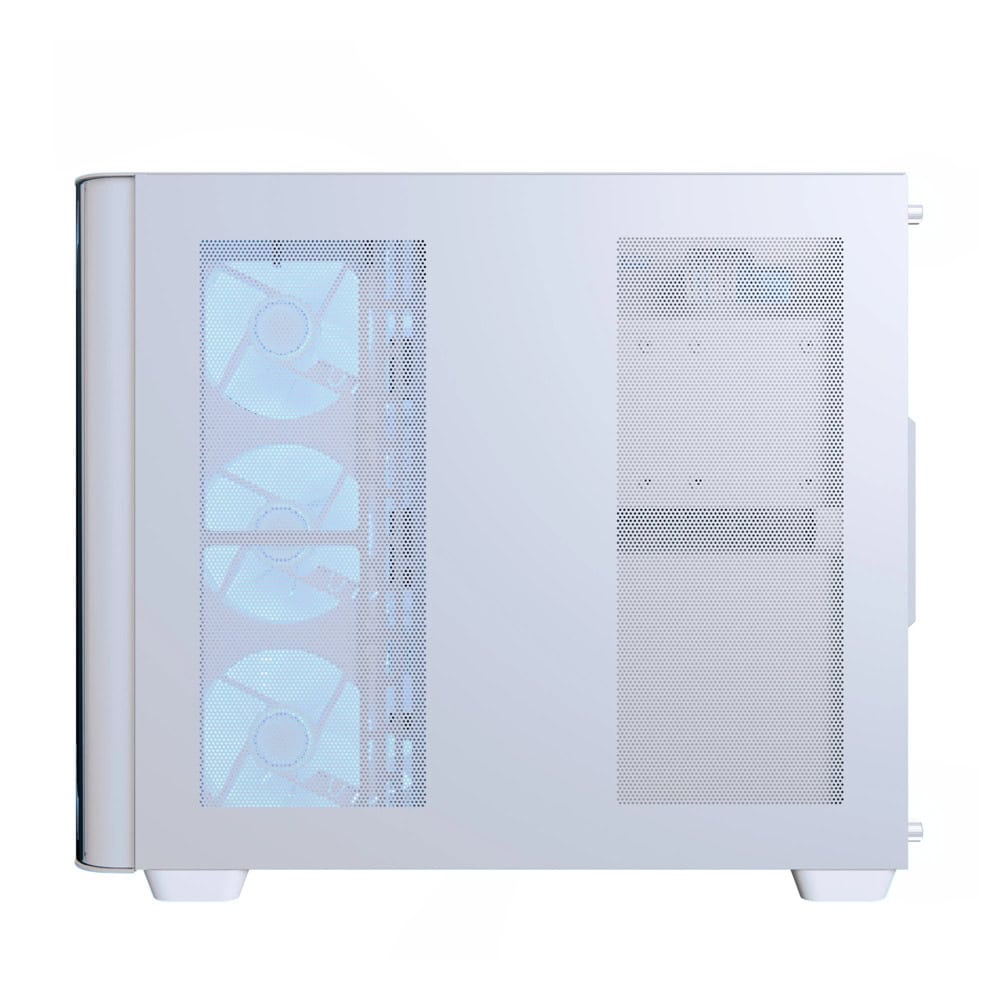 Кутия AeroCool P500C-G-WT-v1 бяла