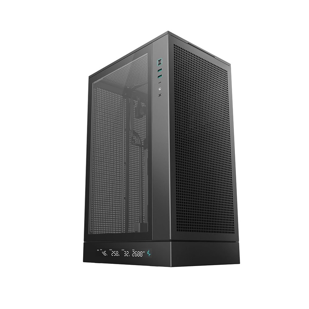 DeepCool кутия Case mATX - CH270 DIGITAL