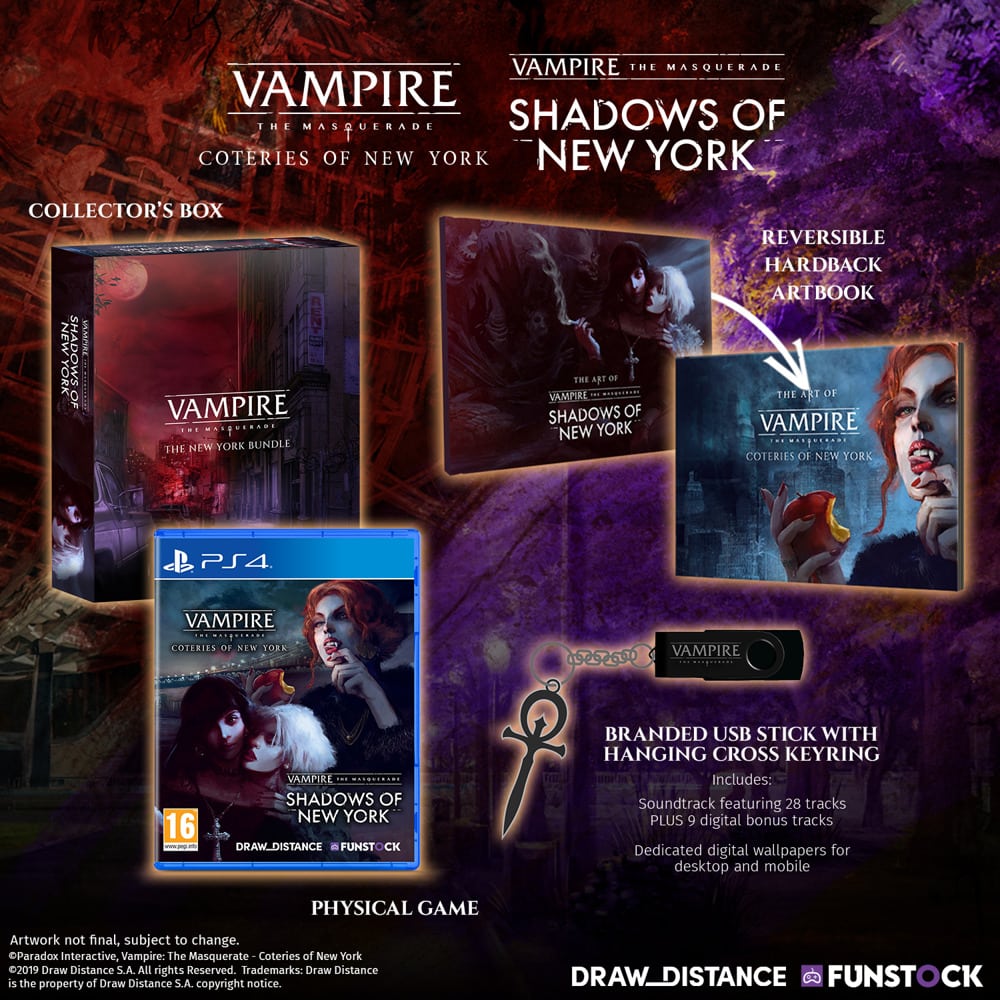 Vampire: The Masquerade The NY Bundle PS4