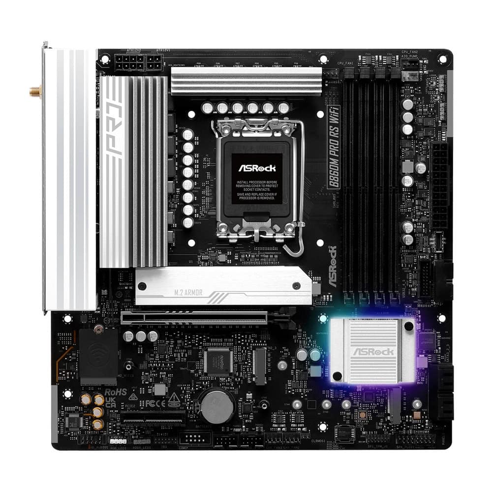 ASRock B860M Pro RS WiFi 90-MXBRQ0-A0UAYZ