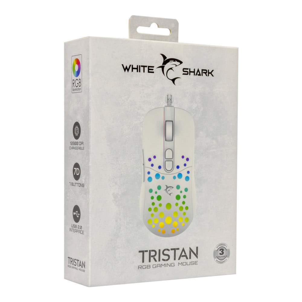white shark TRISTAN-2 бяла | JAR Computers white shark TRISTAN-2 бяла
