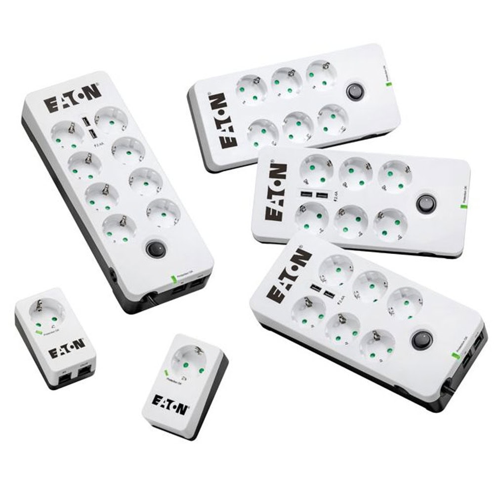 Eaton Protection Box 6 USB DIN PB6UD | JAR Computers Eaton Protection Box 6 USB DIN PB6UD
