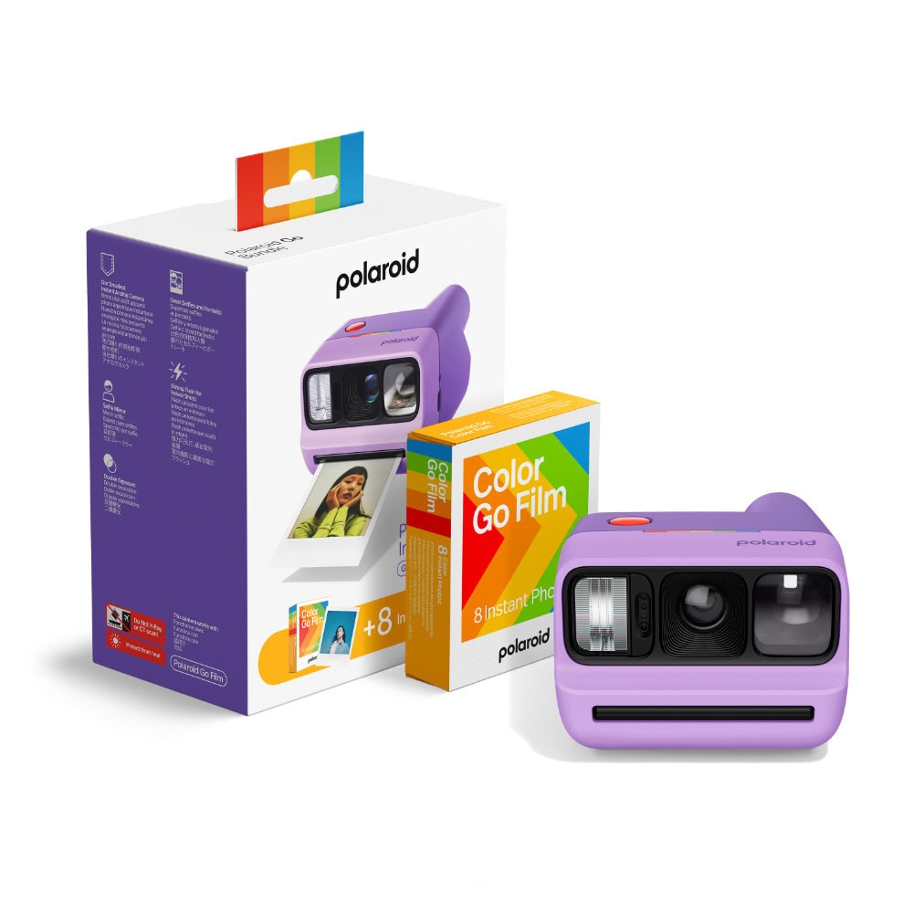 Polaroid Go Gen 3 Purple + Color Film Bundle | JAR Computers Polaroid Go Gen 3 Purple + Color Film Bundle