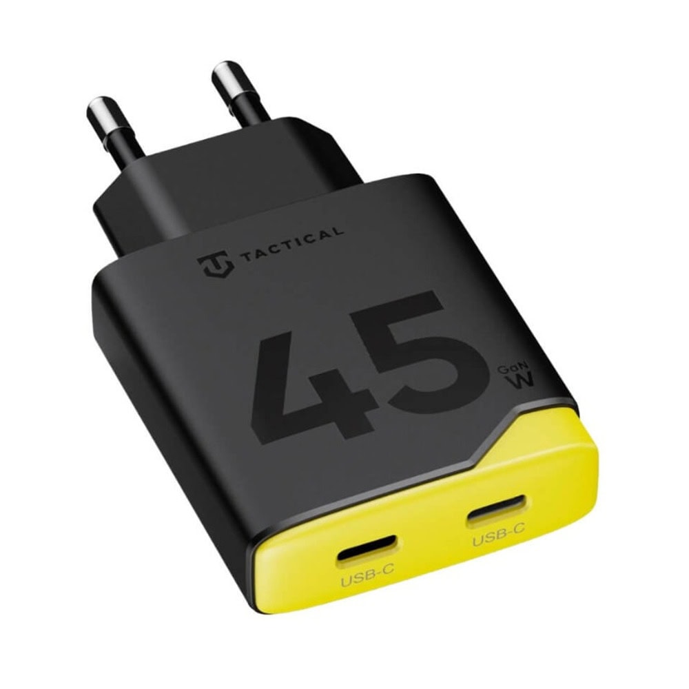 tactical minimi gan wall charger черен