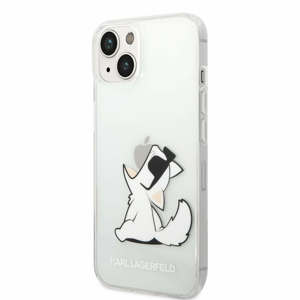 Choupette Eat за iPhone 14 прозрачен
