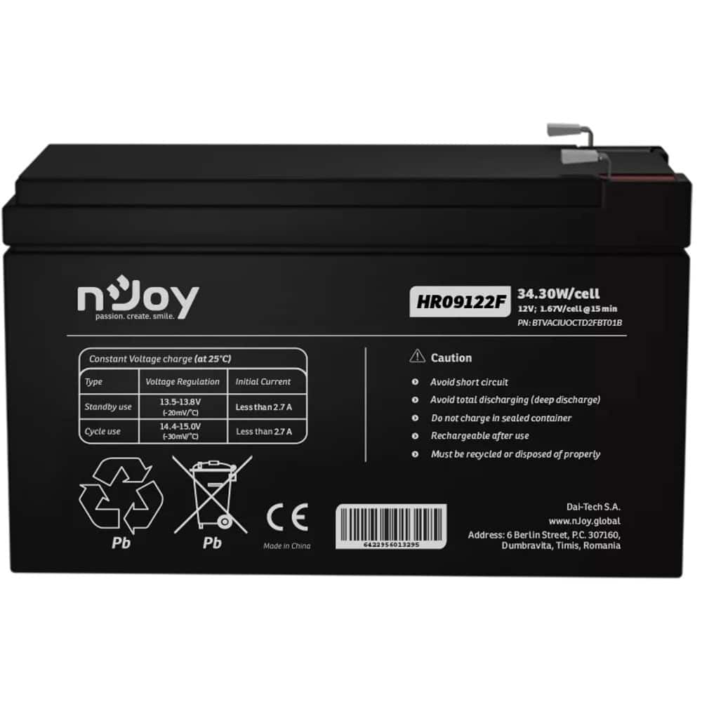 NJOY HR09122F ACIUOCTD2FBT01B