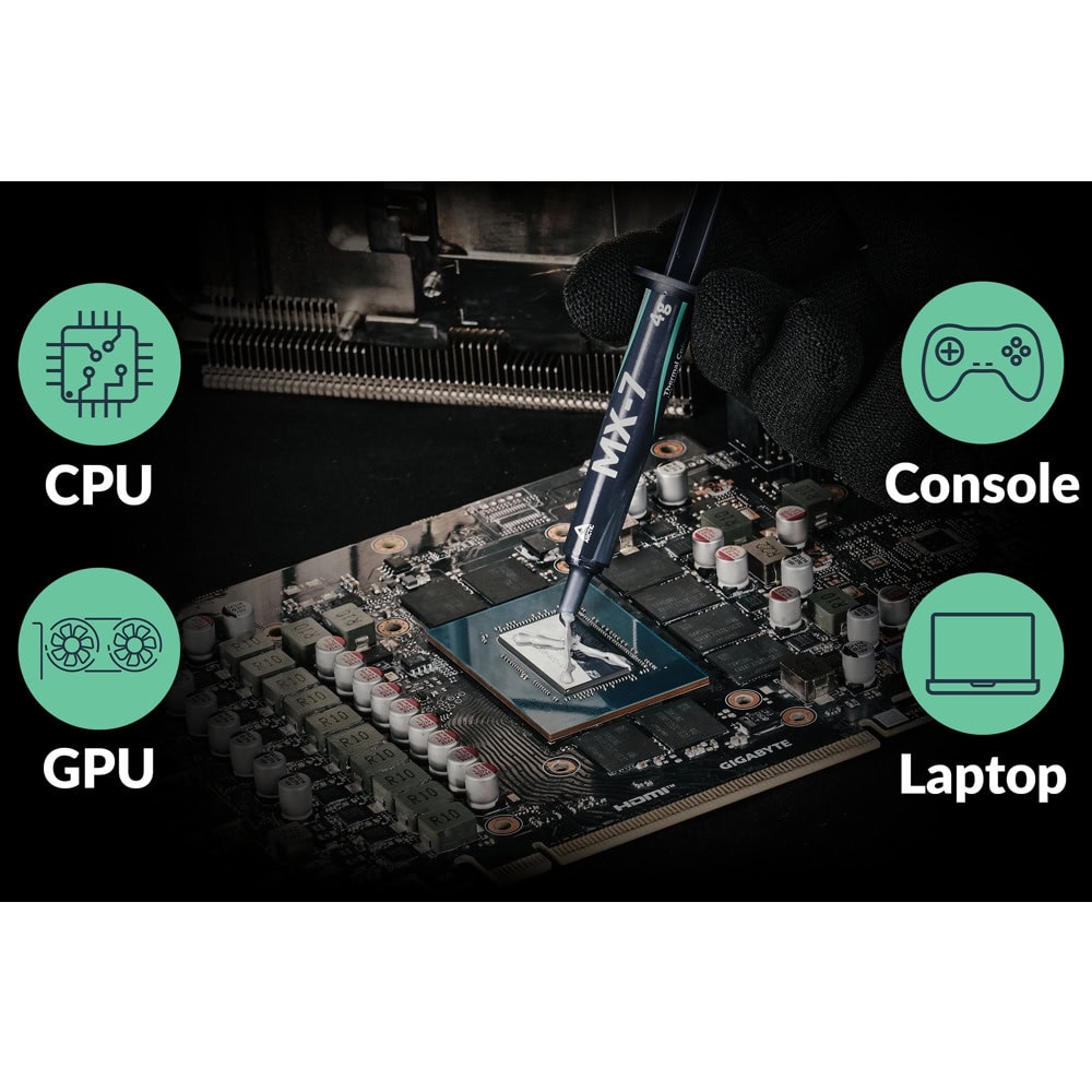 термопаста arctic mx-7 2g grey