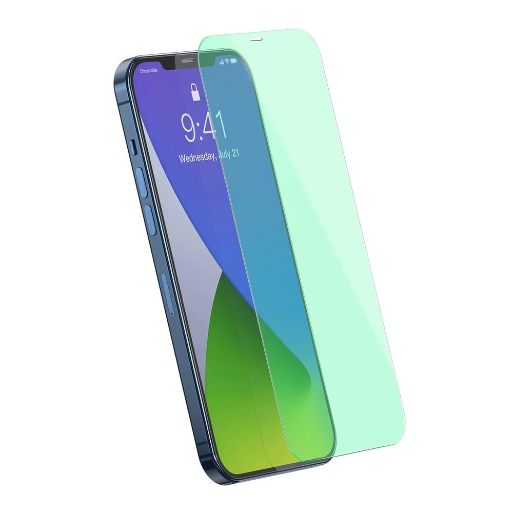 Baseus Full Coverage Green Tempered Glass Film