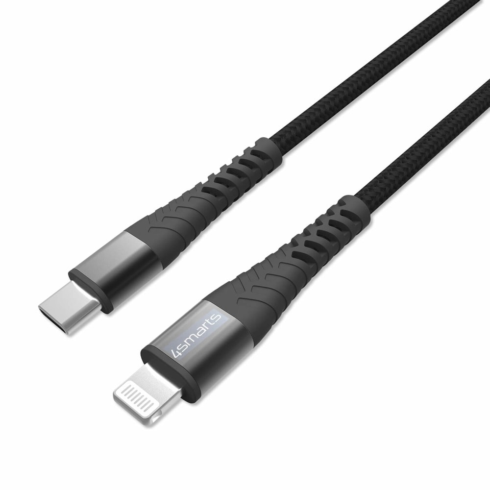 4smarts MFI PremiumCord USB-C to Lightning Cable