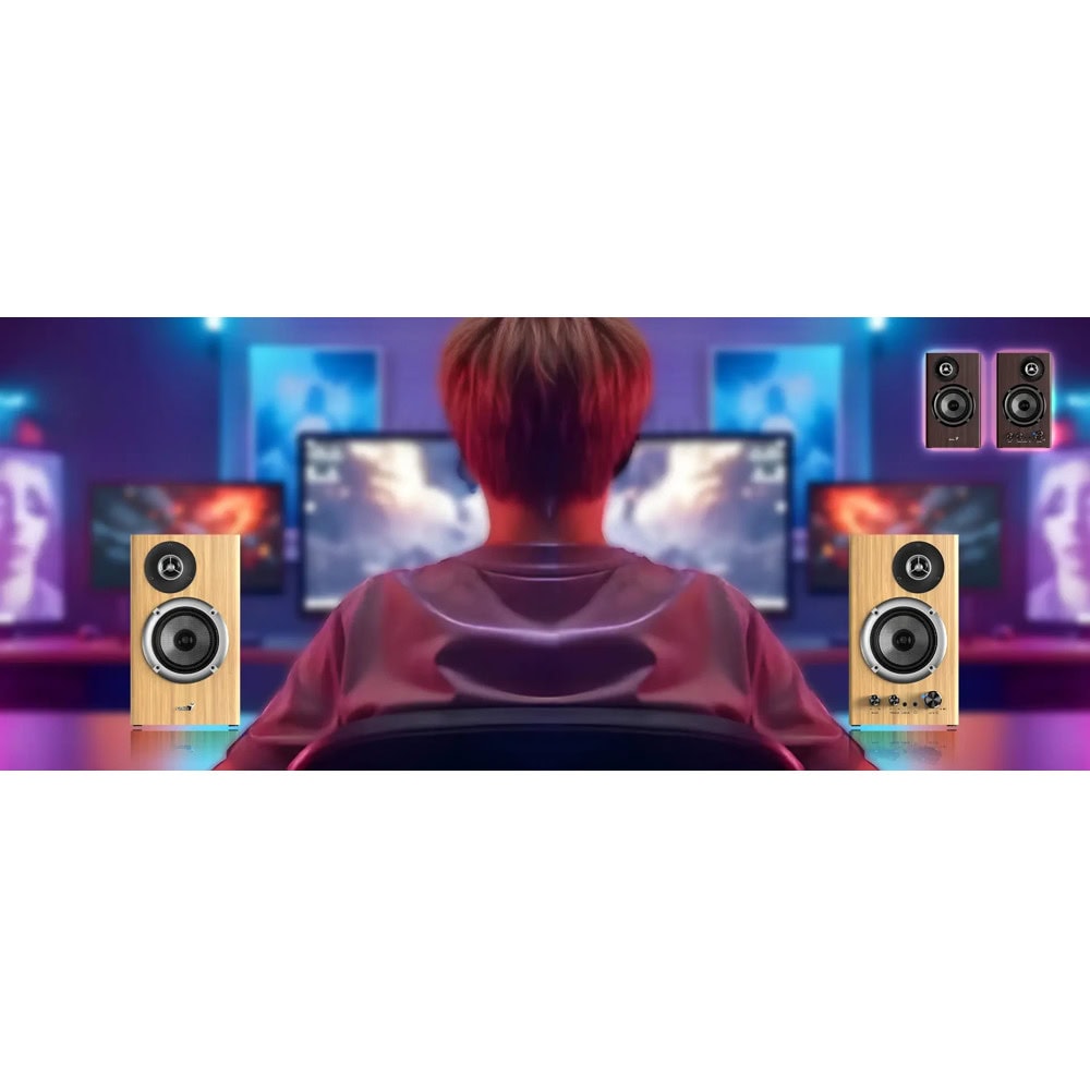 Genius SP-HF1812BT Pine Wood