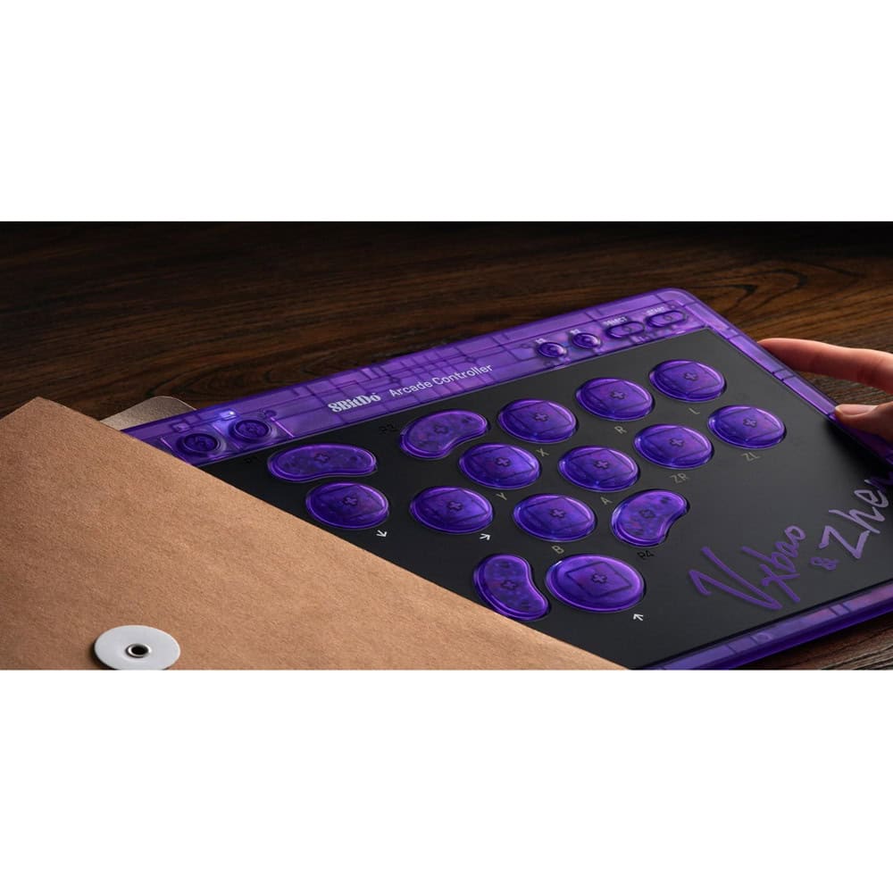 8bitdo arcade лилав | JAR Computers 8bitdo arcade лилав