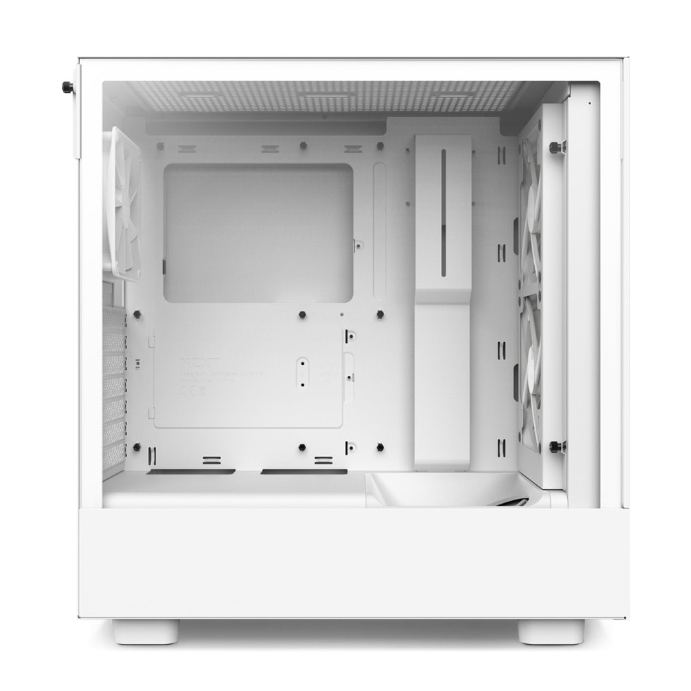 Кутия NZXT H5 Flow RGB White CC-H51FW-R1