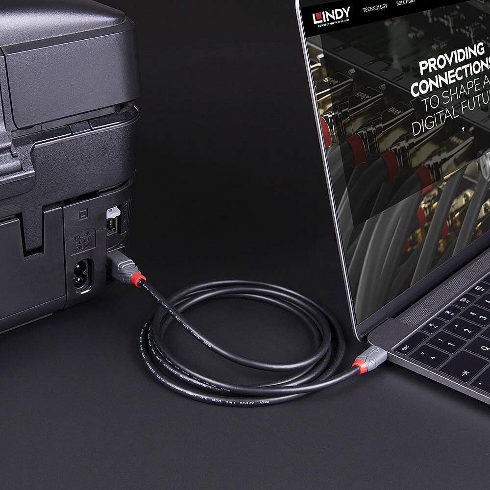 Кабел LINDY от USB-C(m) към USB-B 3.0(m) 36667