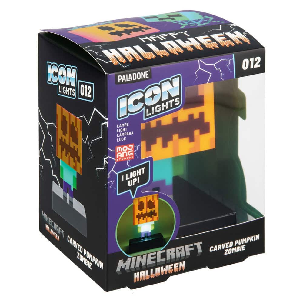 Paladone Icons: Minecraft - Zombie Jack O Lantern