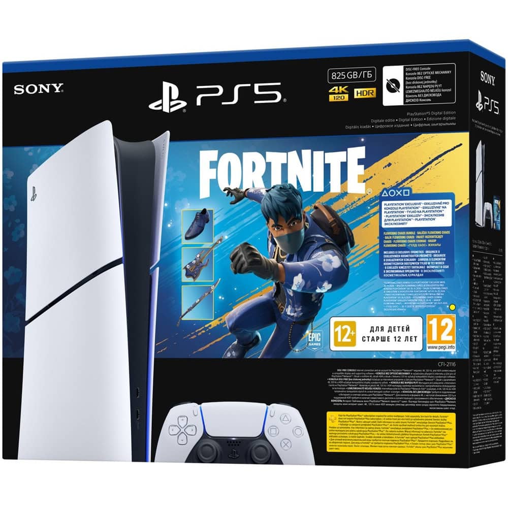 PlayStation 5 (Slim) - DE Fortnite Flowering Chaos