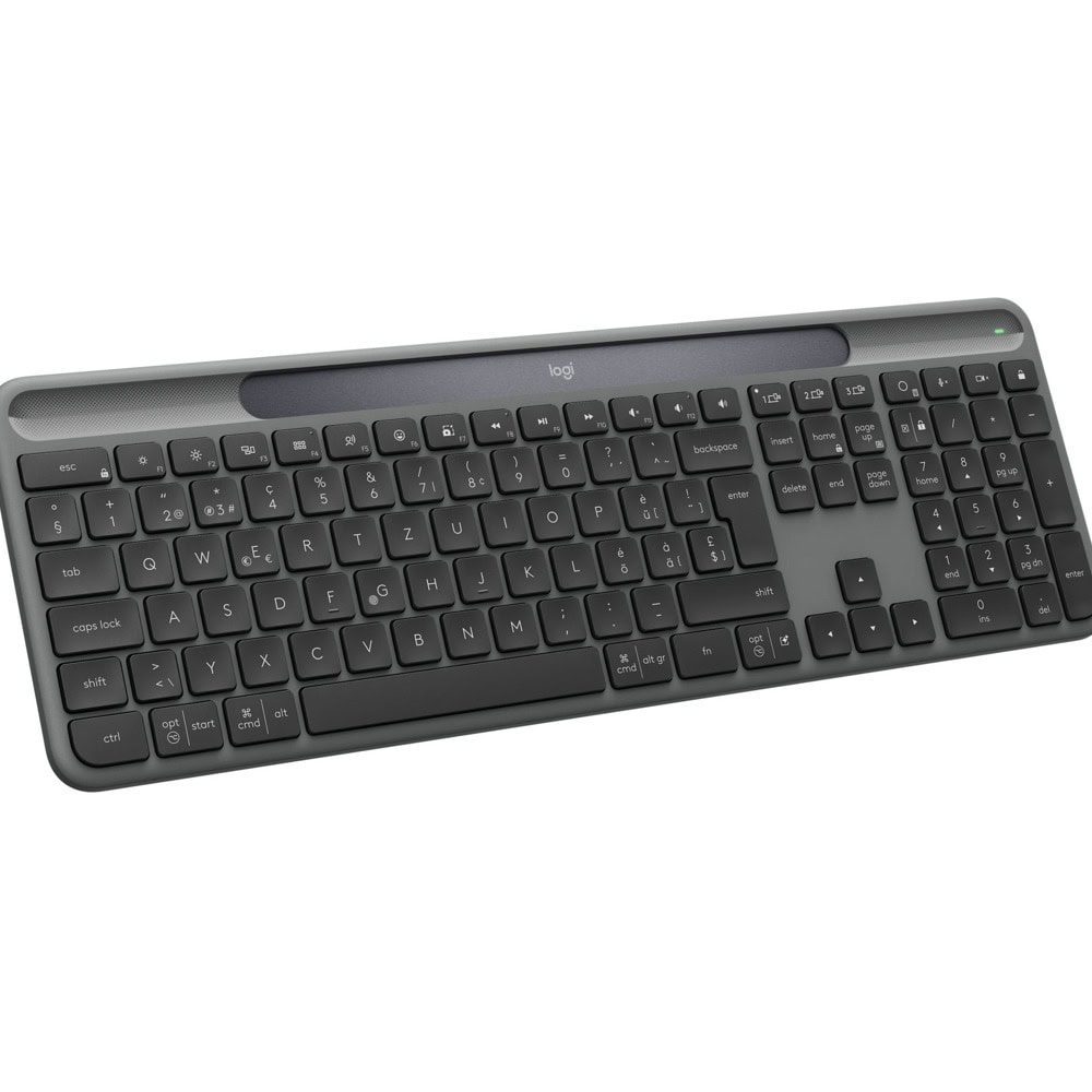 logitech slim solar plus сива