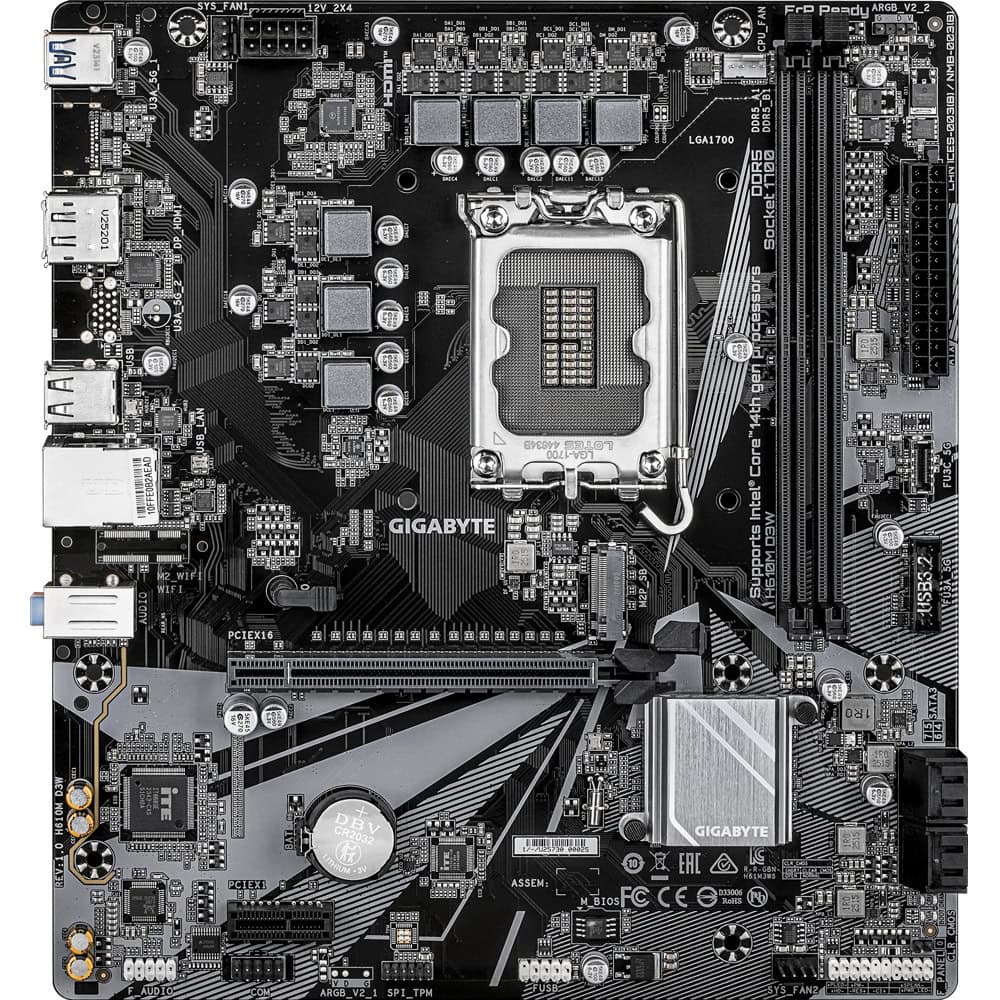 Gigabyte H610M D3W | JAR Computers Gigabyte H610M D3W