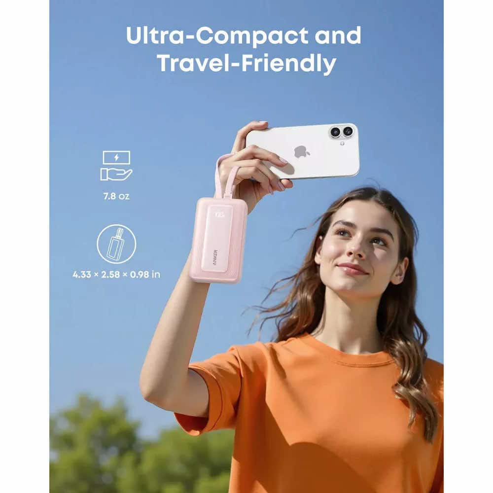 anker zolo power bank 35w 10000 mah черен