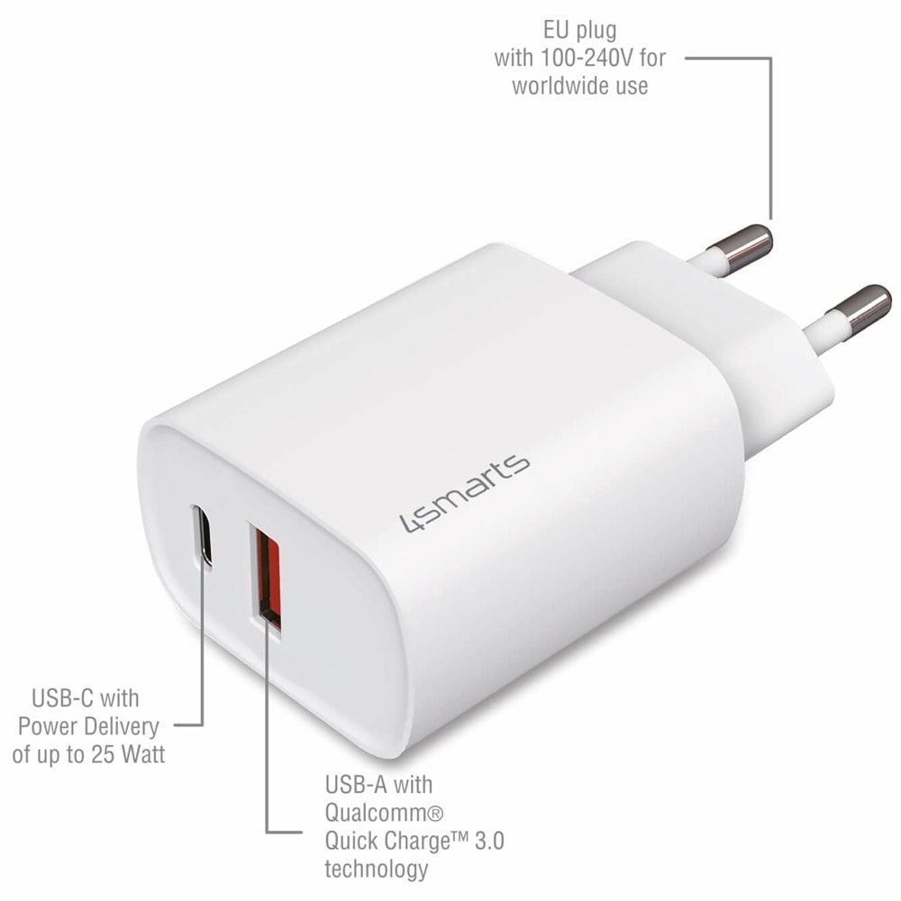 4smarts Wall Charger VoltPlug Adaptive 4S465602