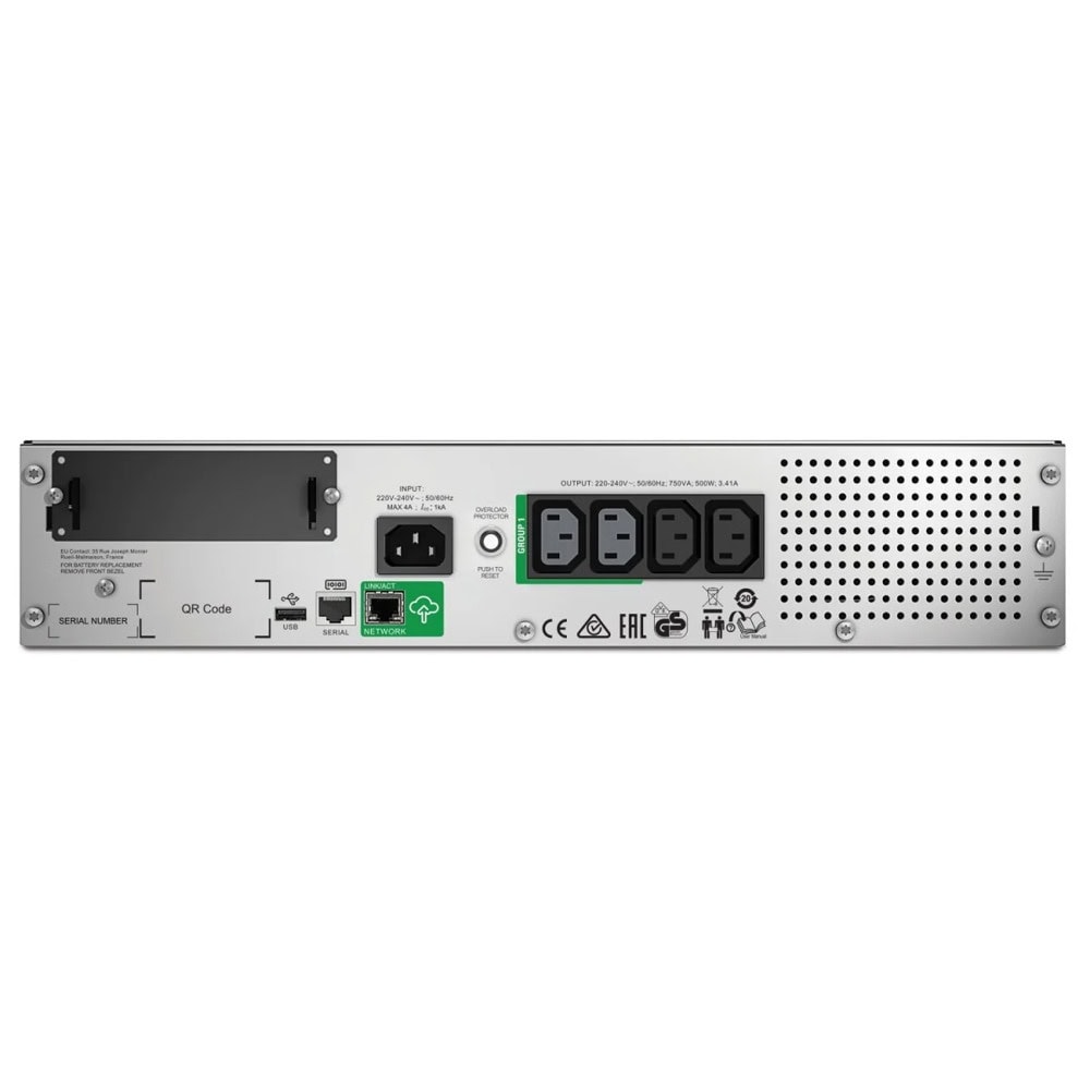 APC Smart-UPS 750VA LCD 230V SmartConnect SMT750RM