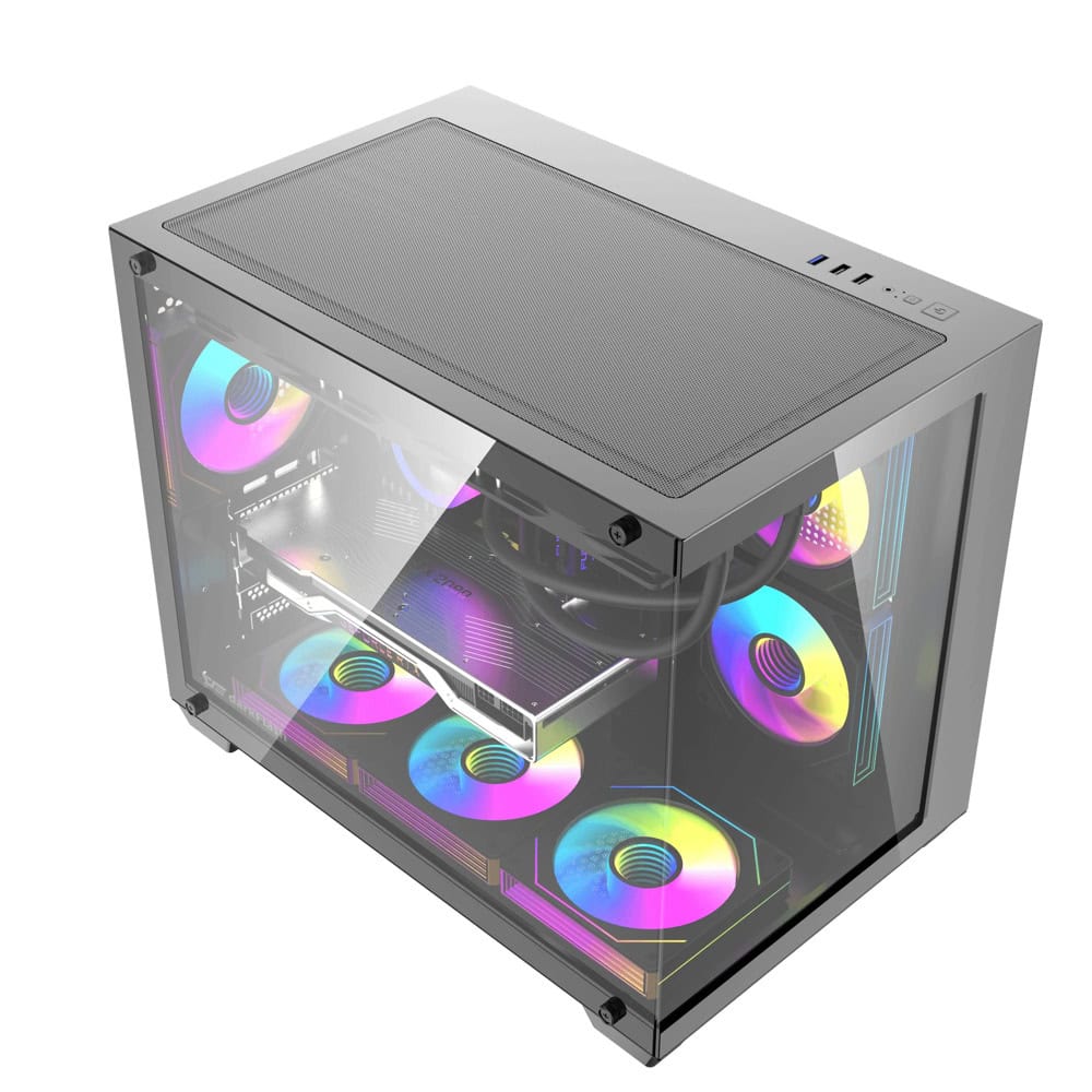 кутия darkflash b275 pro 6 fans