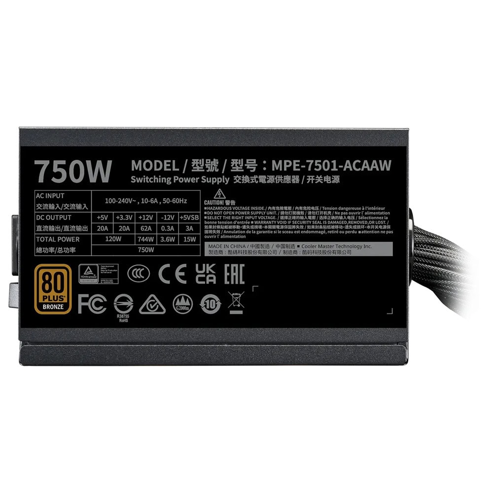 cooler master mwe bronze v3